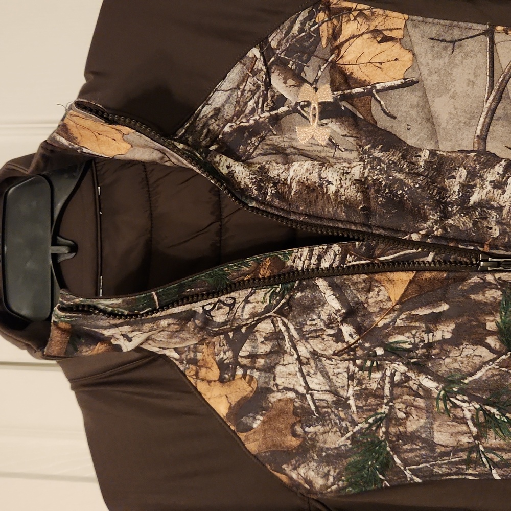 Under Armour Realtree cold gear infrared womens Full Zip sweatshirt / jacket - Picture 2 of 13